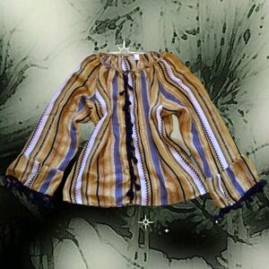 Vintage 2000s tribal tassel blouse